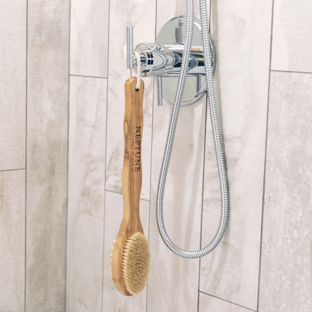 Bamboo Shower & Body Brush 5