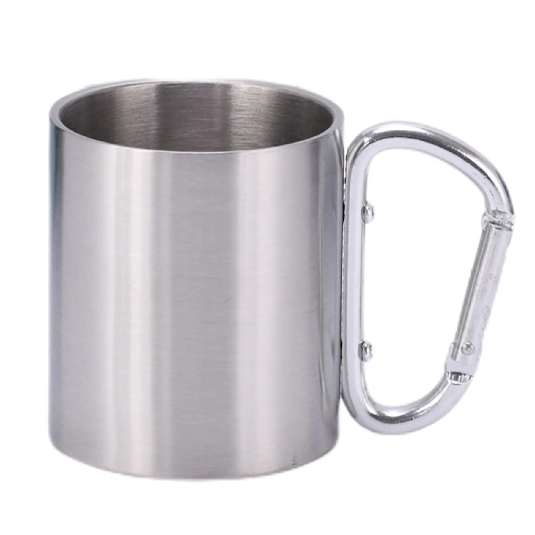 7.4 Oz Portable Camping Metal Mug 2