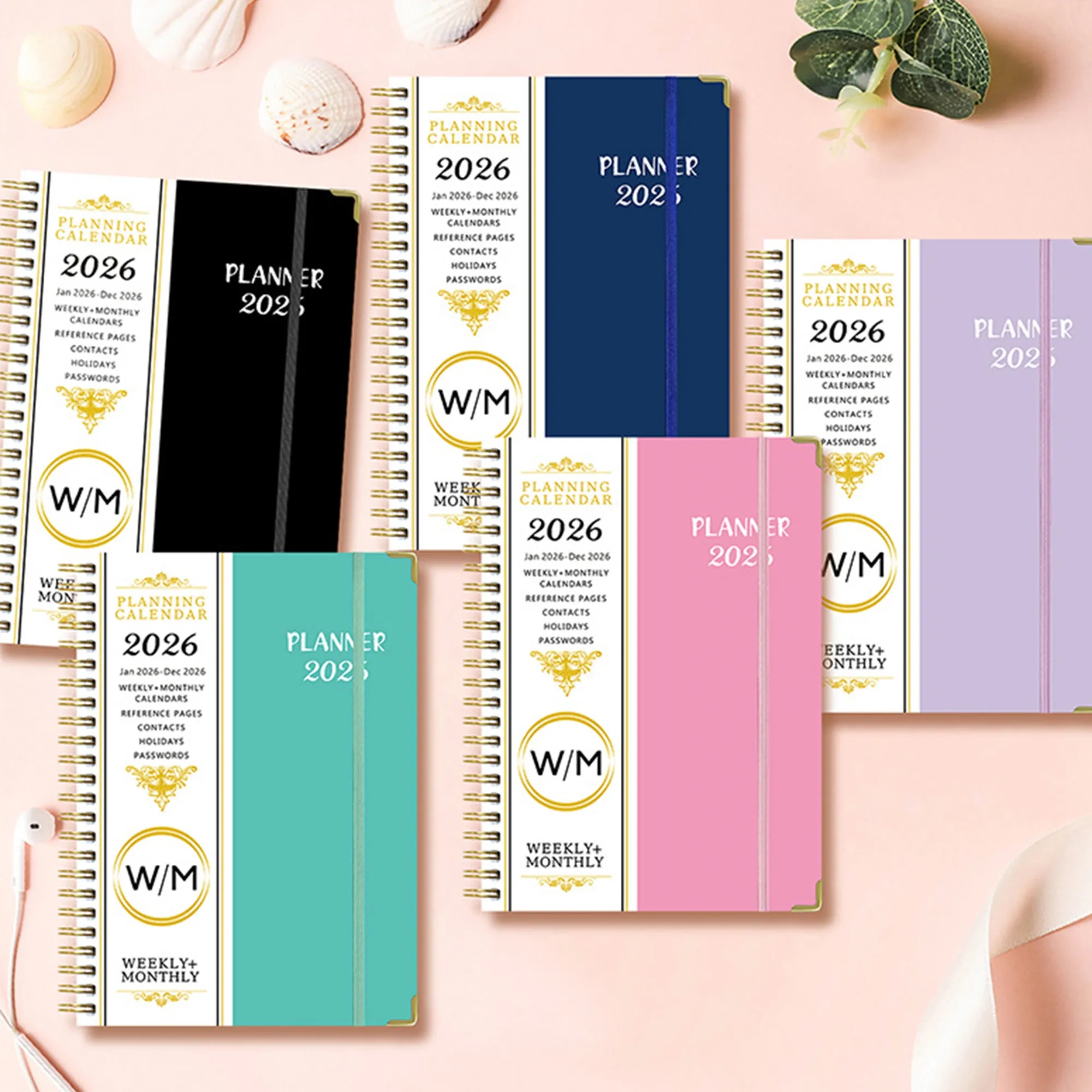 Coil Notebook Weekly Planner Calendar Professional Organizer 3