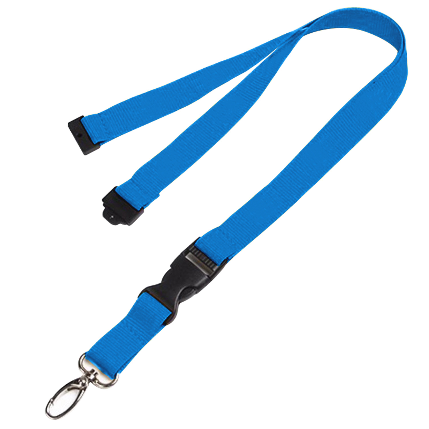 Polyester Lanyards w/ Buckle Release and Safety 1