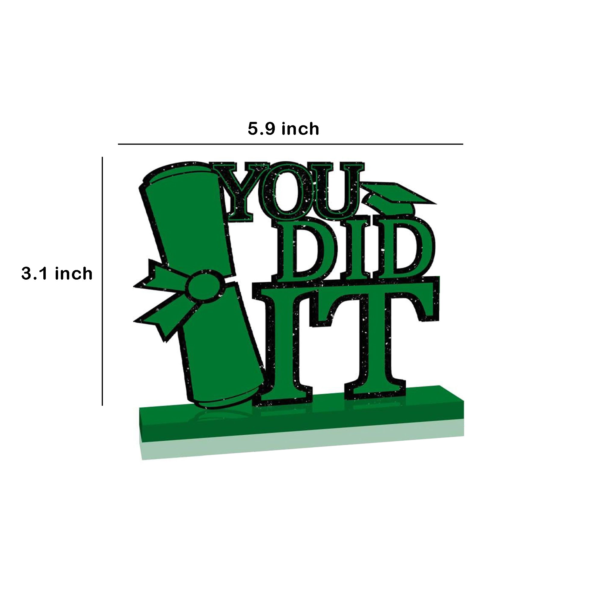 Custom 2025 Graduation Tabletop Sign 3
