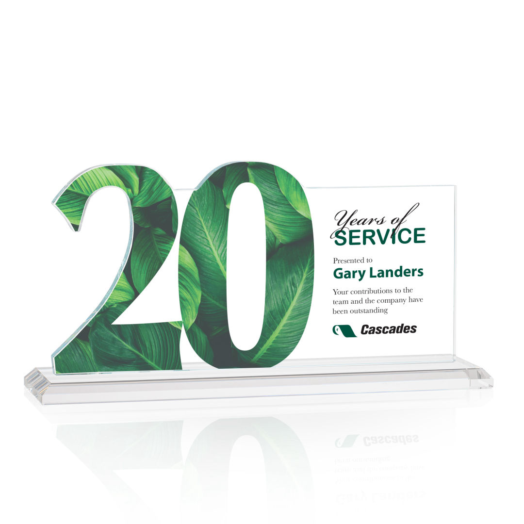 Hazelton VividPrint™ Award - Clear