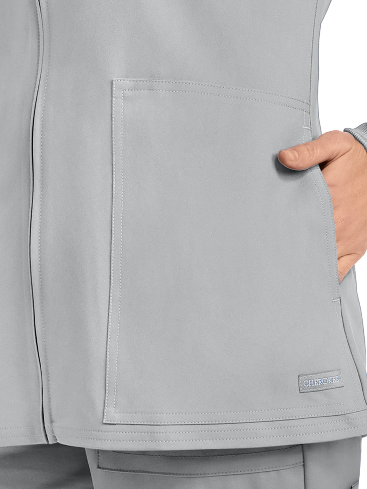 Cherokee - Workwear Originals Ultra - Women's 2-Pocket Zip Up Scrub Jacket 15
