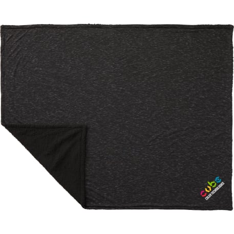 Heathered Sherpa Blanket 5