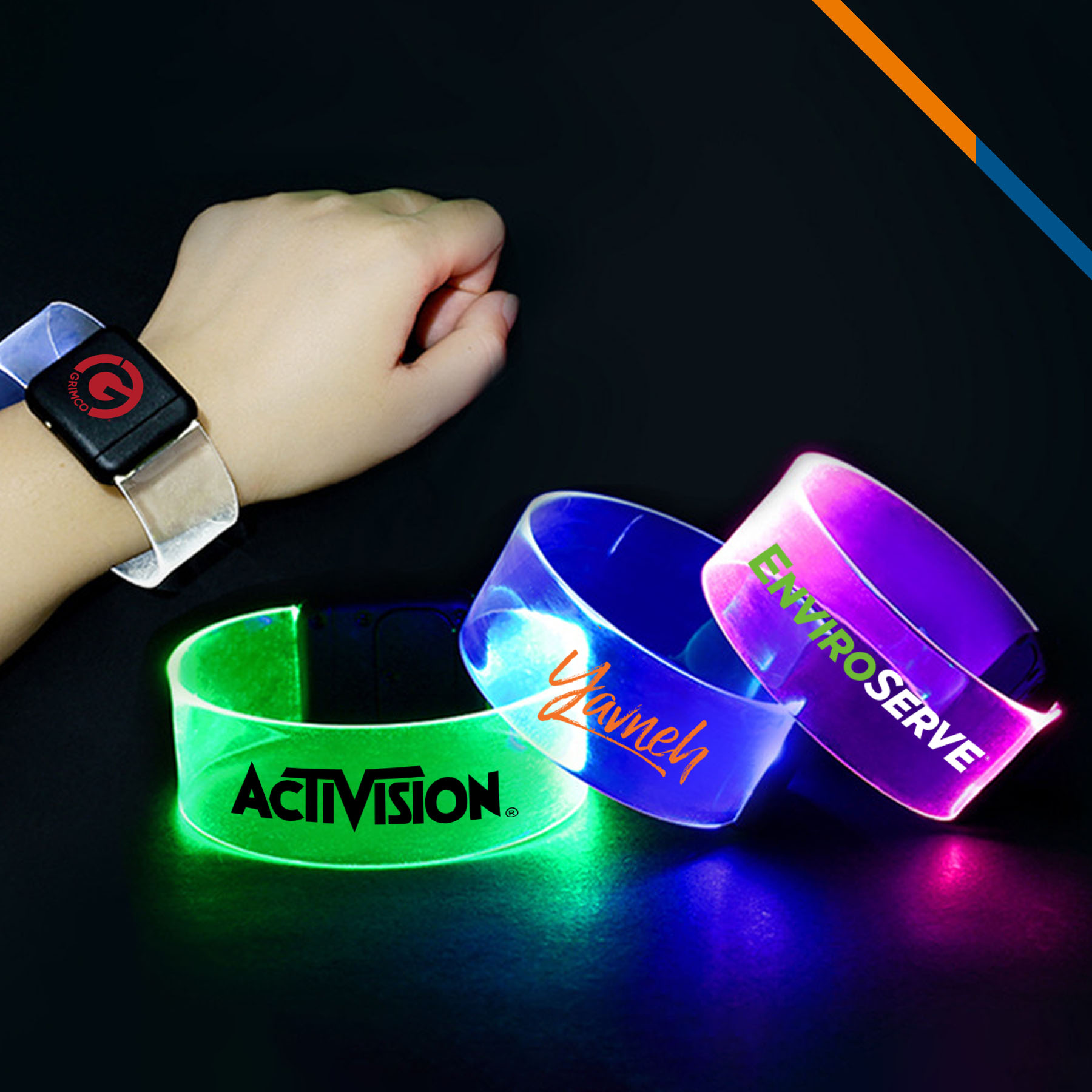 FlashLink Magnetic LED Light Up Bracelet 4