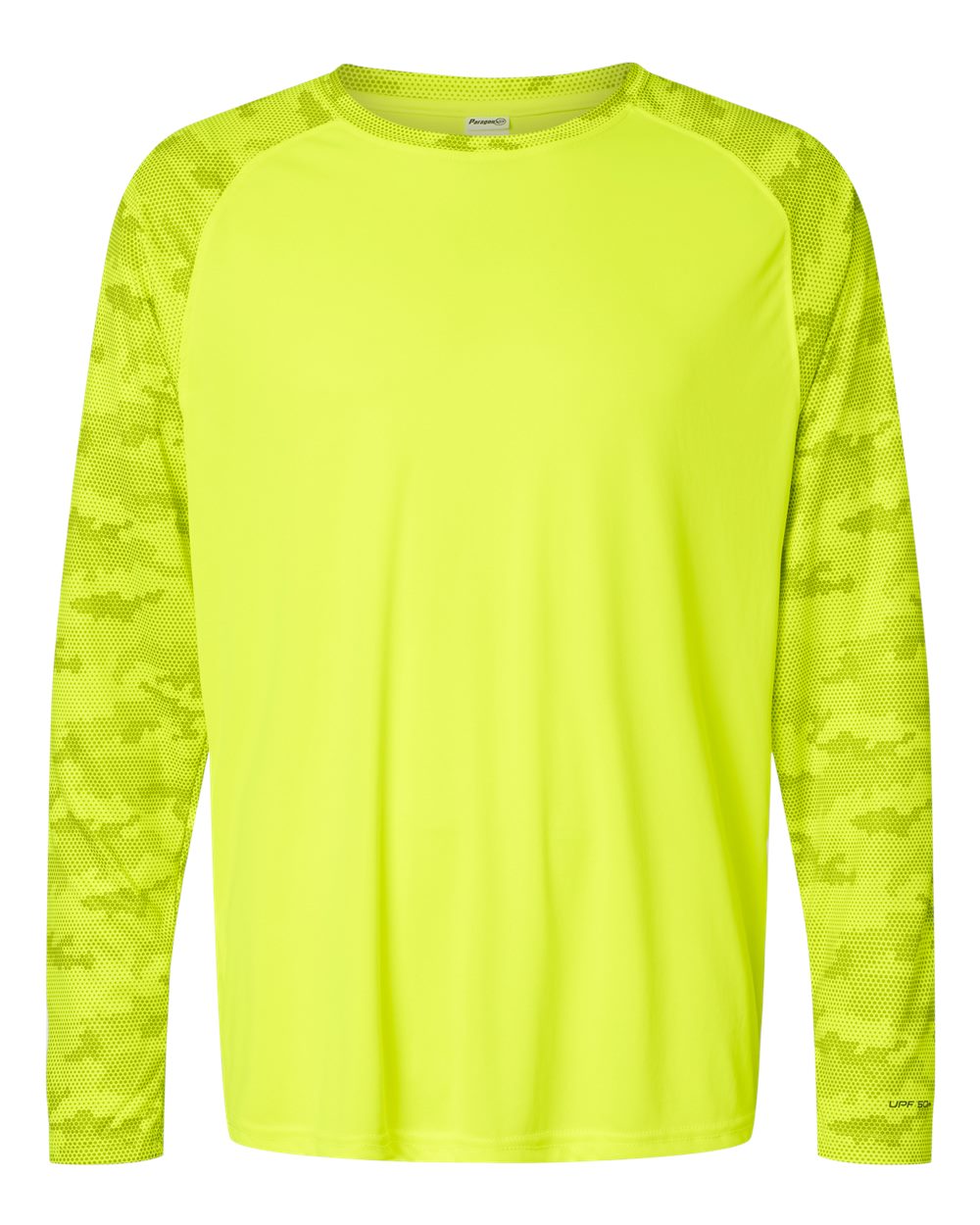 Unisex Cayman Performance Camo Colorblocked Long Sleeve T-Shirt - 216 66