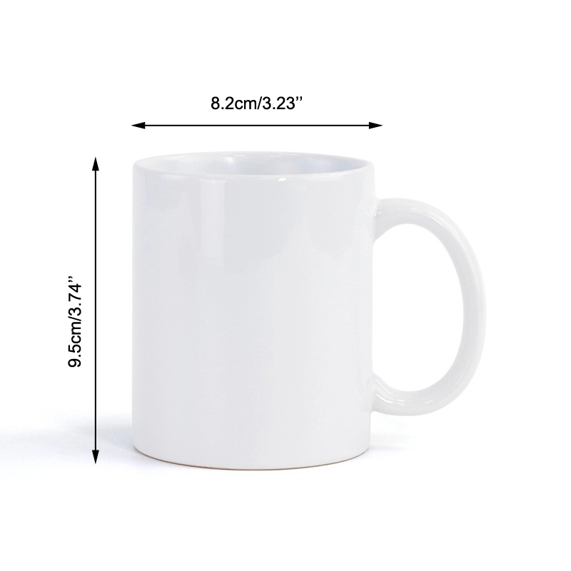 11 oz. White Ceramic Mug w/Full Color Sublimation 6