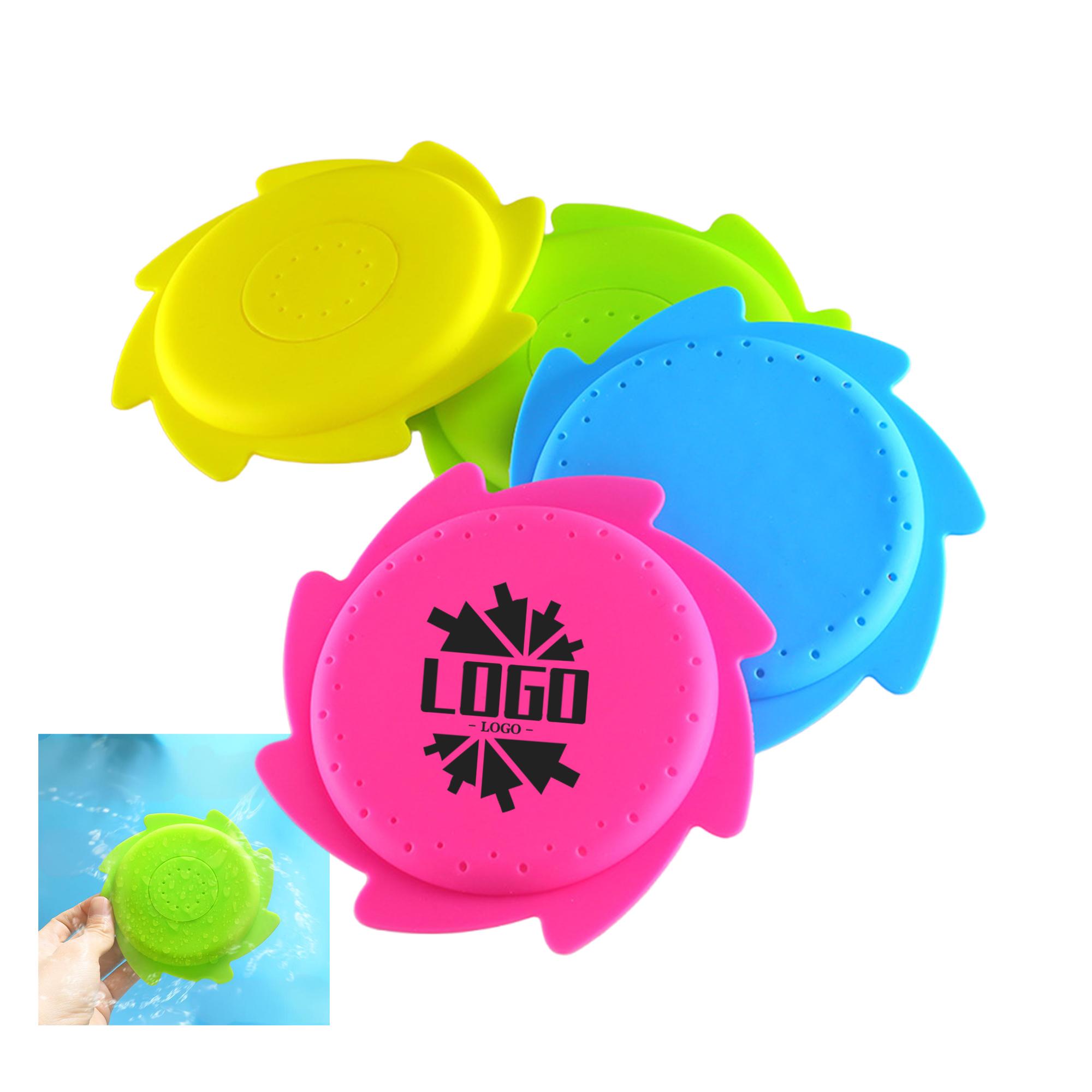 Kids' Silicone Sprinkler Flying Disc 2