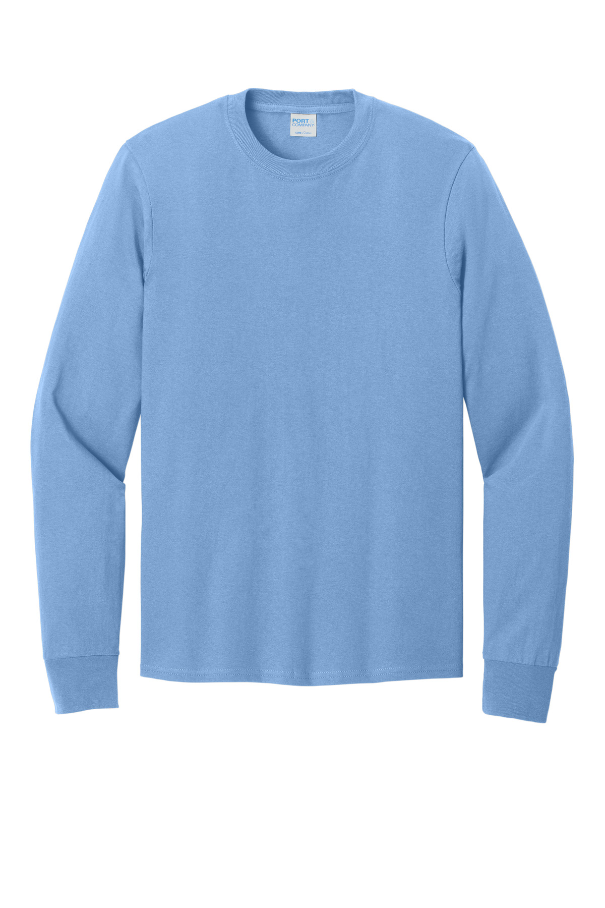 Port & Co Long Sleeve Core Cotton Tee. PC54LS 1