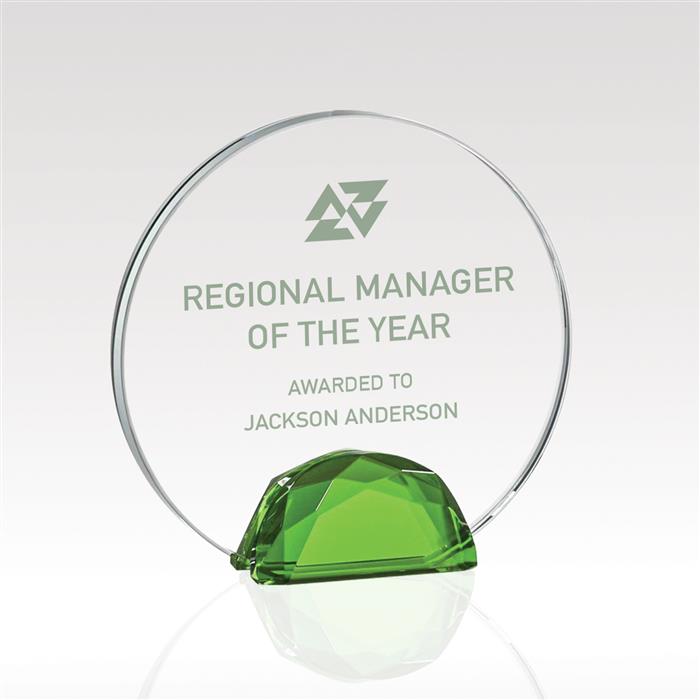 Lucent Gem Crystal Award 18