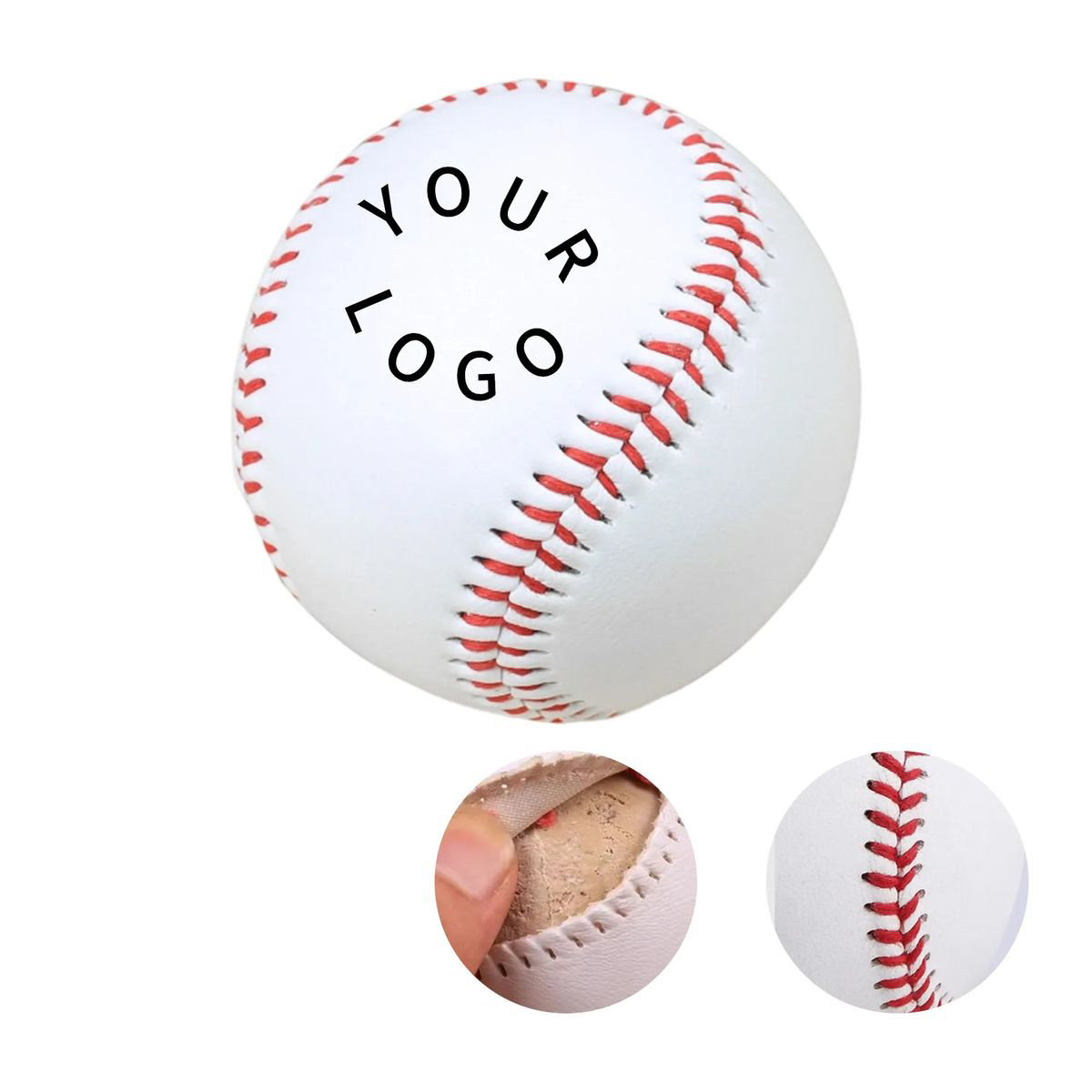 Soft Training Baseball 9 Inch Synthetic Leather 2