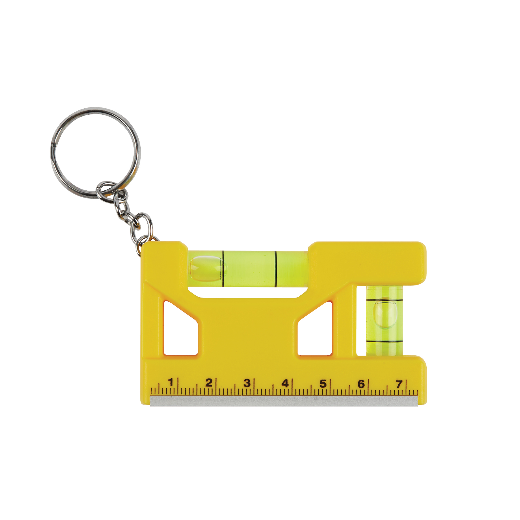 Hank 3" Level / Ruler Keyring 28
