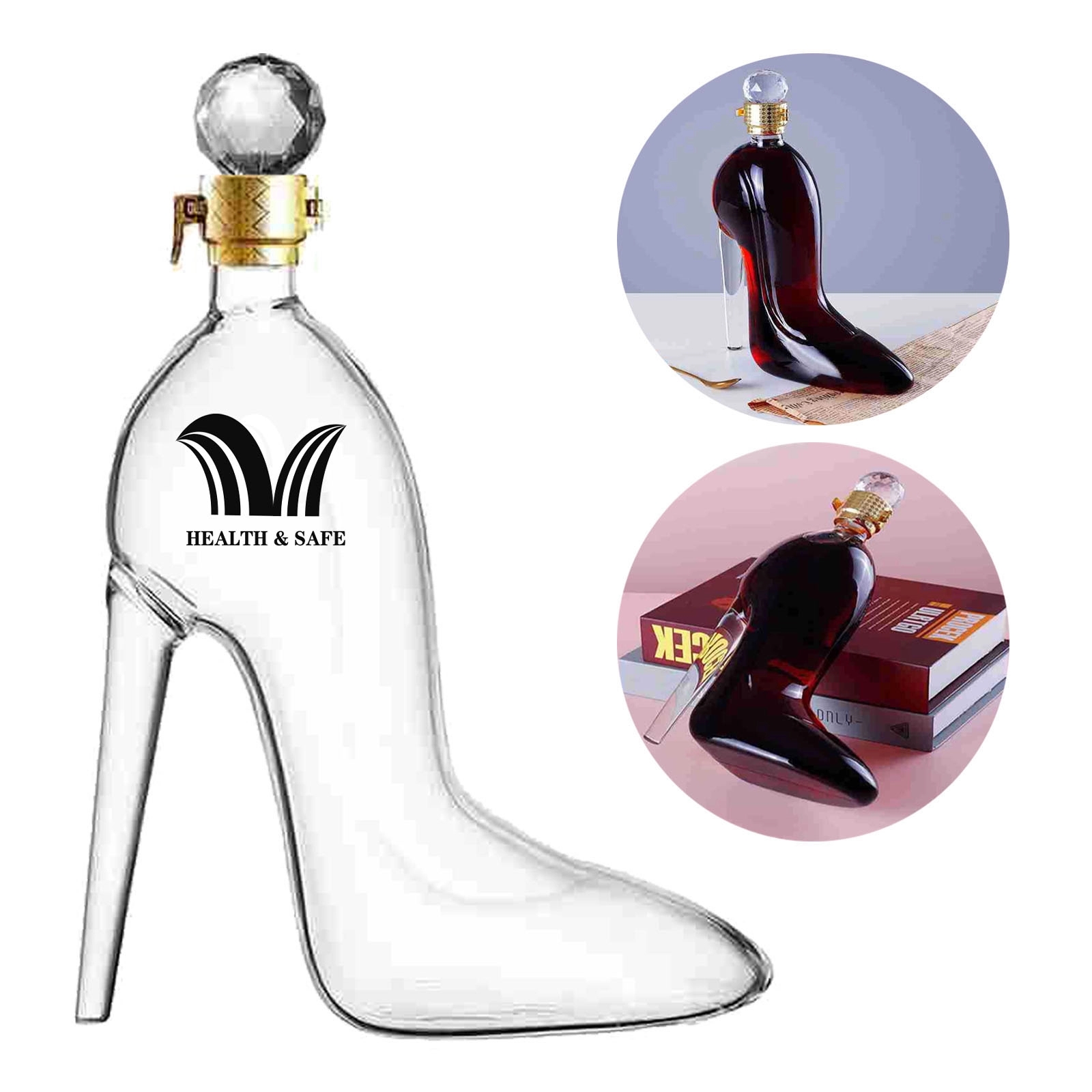 High Heels Wine Bottle 2