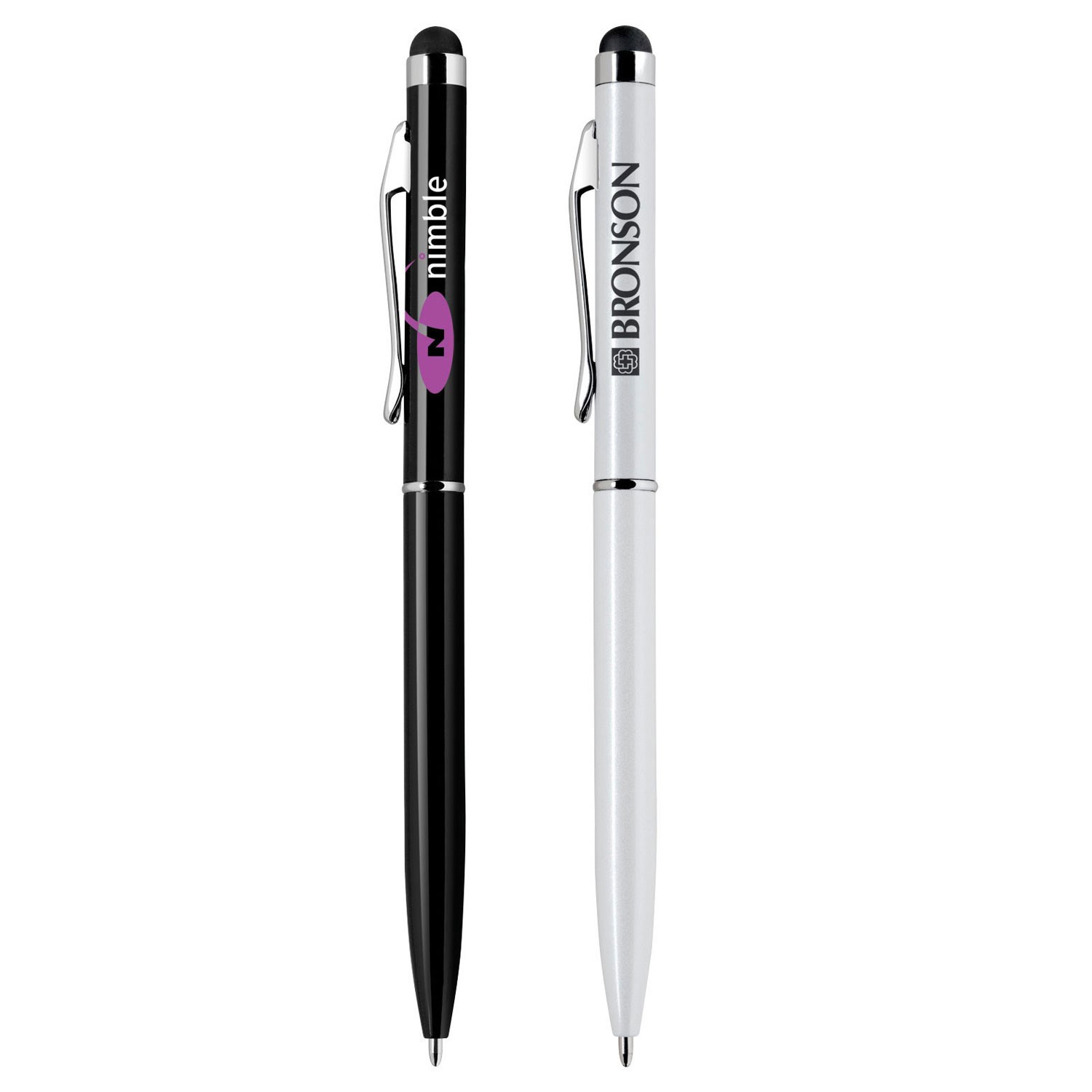Aluminum Stylus Ballpoint Metal Twist Pen