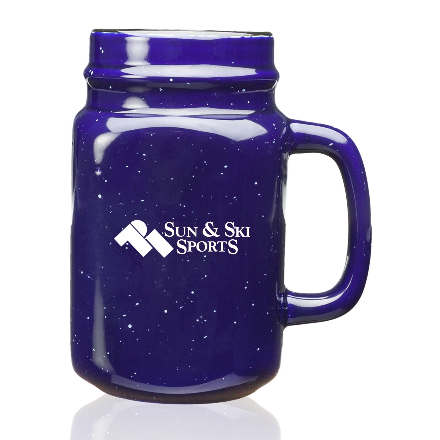 16 oz. Savannah Speckle Ceramic Mason Jars 6