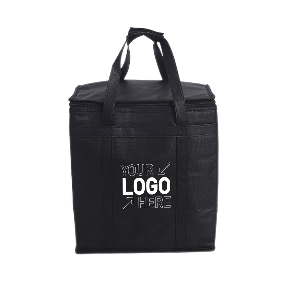 Cooler Bag - Polyester Insulated Lunch Bag with Handle & Pocket 4