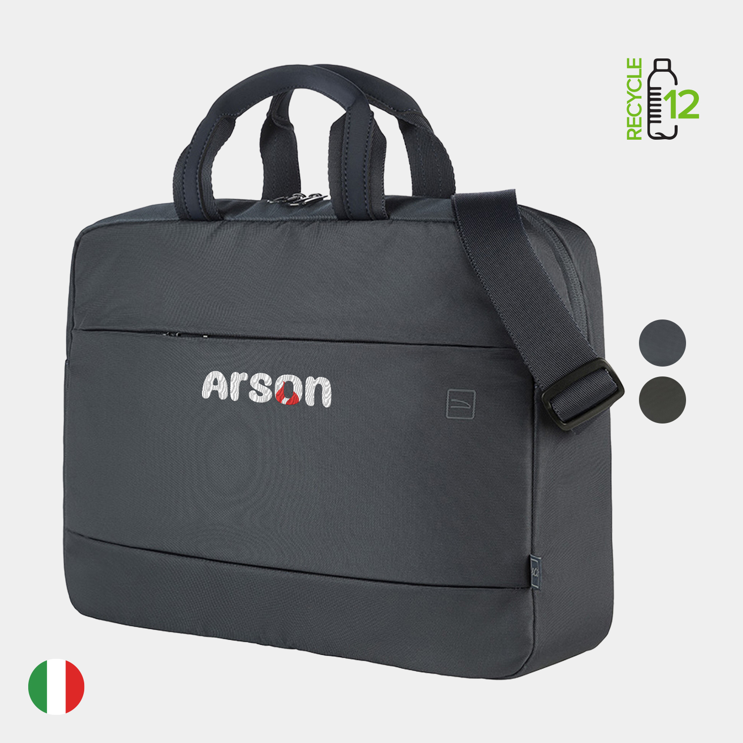TUCANO® - Italy GLOBAL Recycled Modern Business 16" Laptop Bag 3