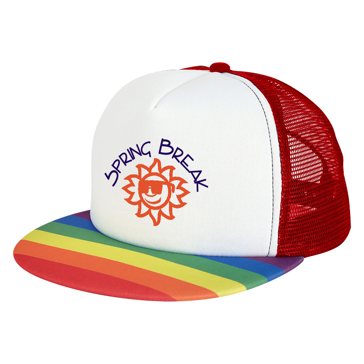 Rainbow Trucker Cap 12
