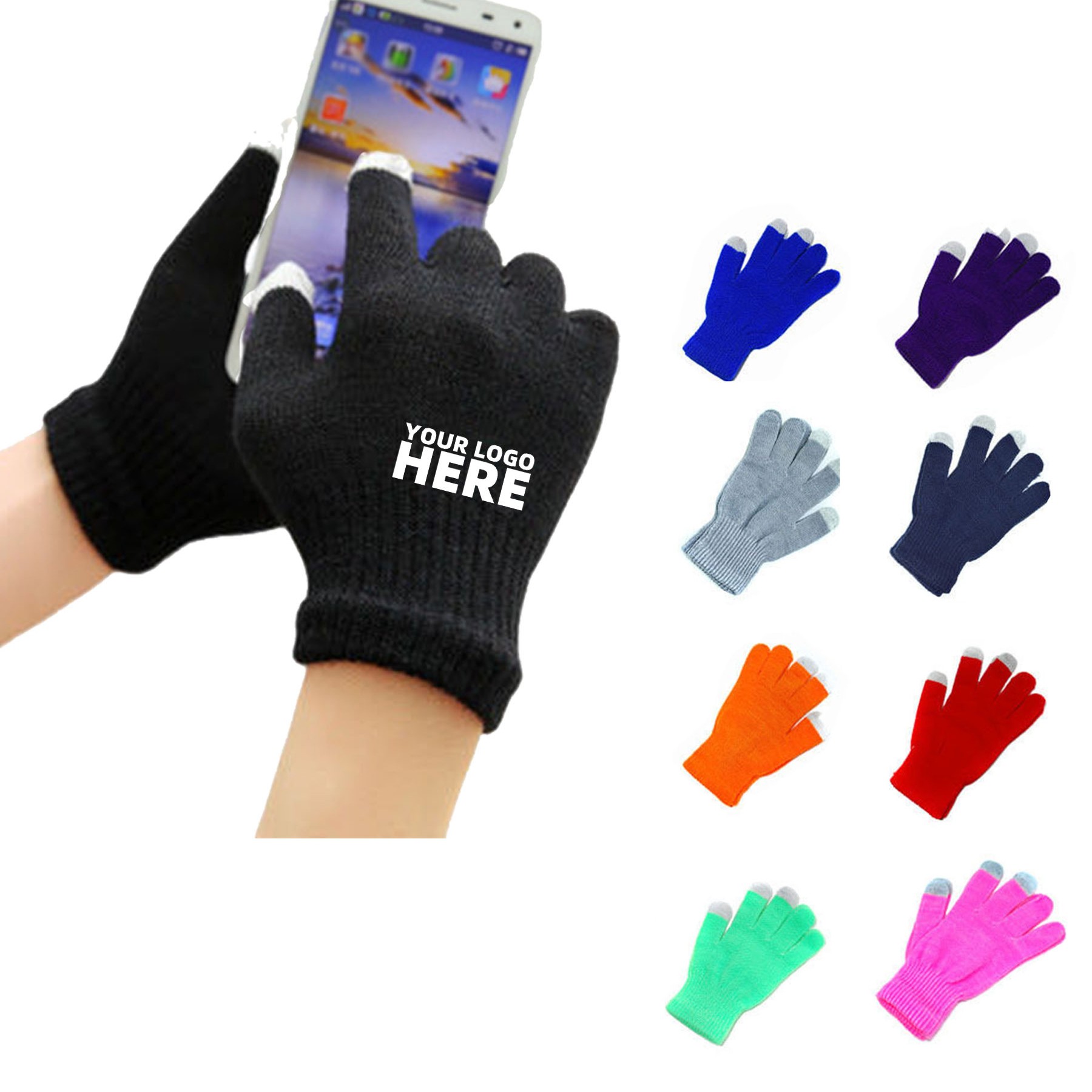 Winter Warm Touchscreen Knit Gloves