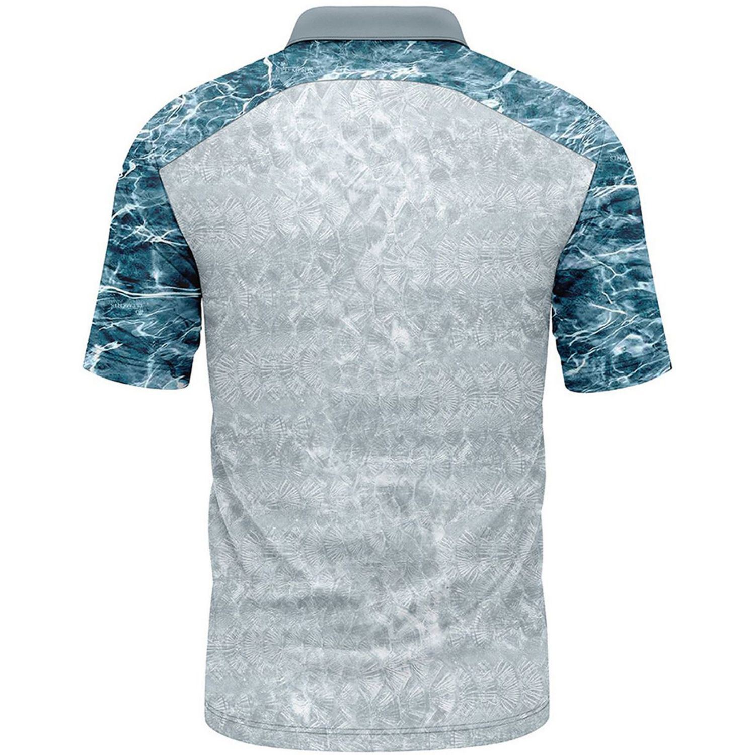 Mossy Oak® Men's 4.4 oz. Polyester Interlock Polo with Pocket & UPF 50+ 2