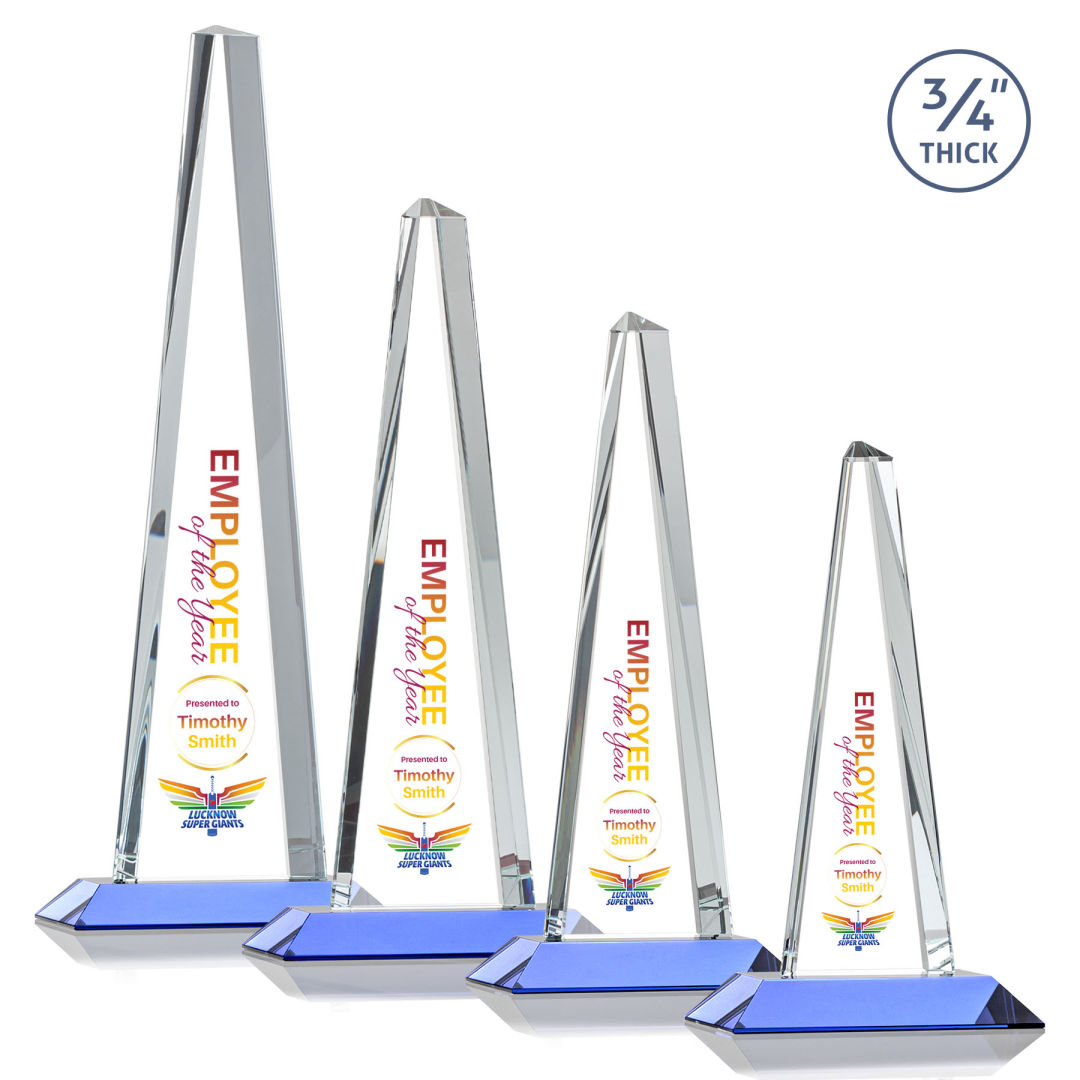 Majestic Tower VividPrint™ Award - Sky Blue 12
