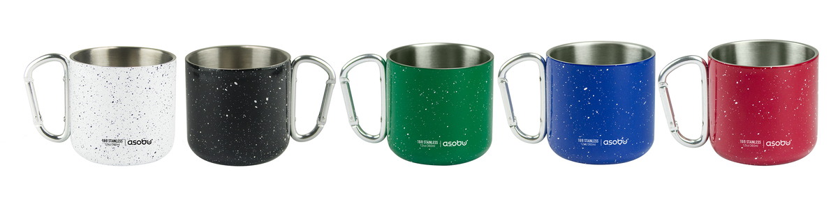 Asobu 12 Oz. Campfire Double Wall Stainless Steel Mug 1