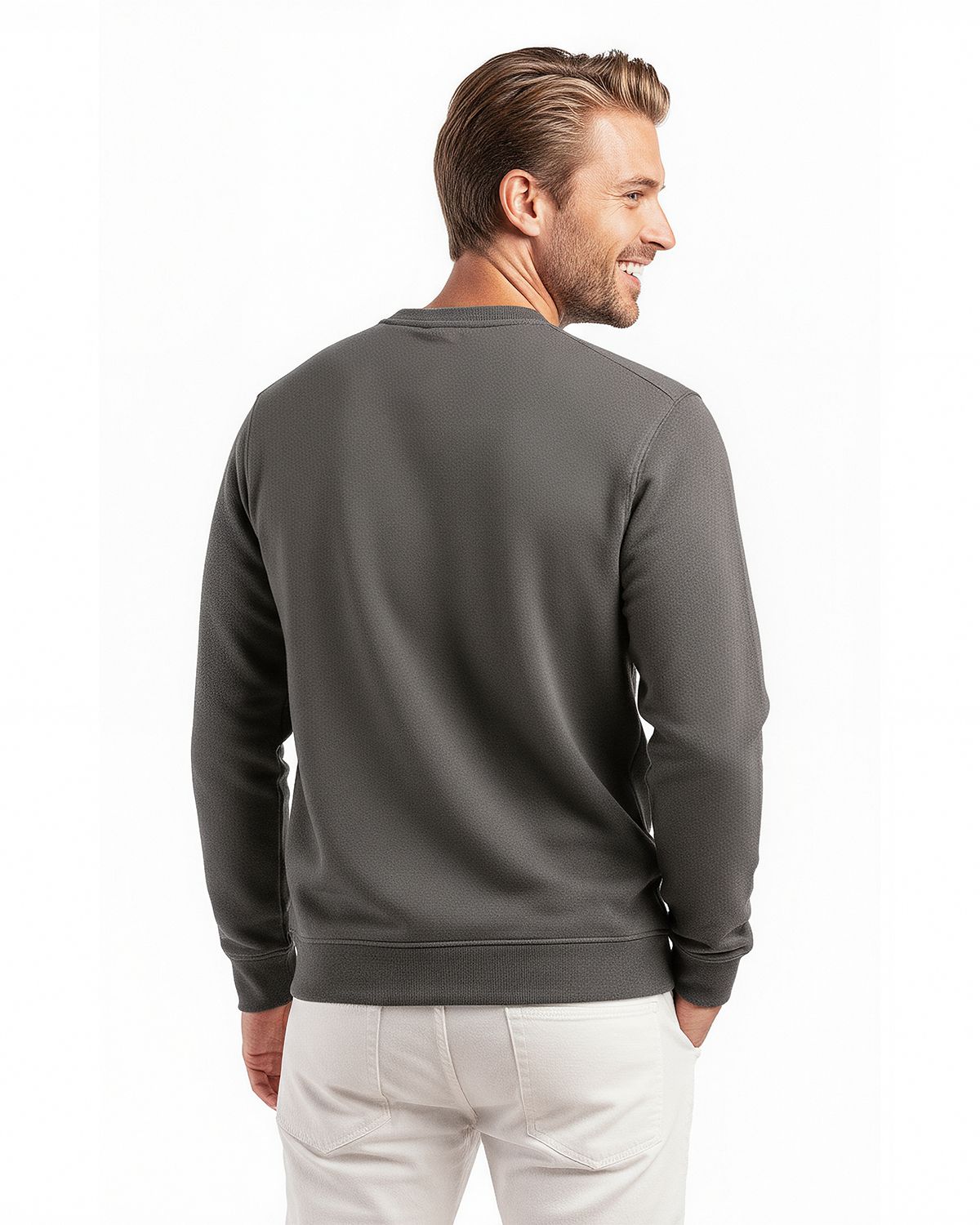 Clique Haven Recycled Mens Crewneck Sweatshirt 25