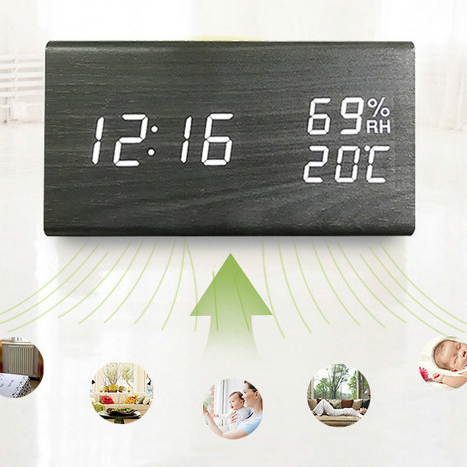 Alarm Clock With Led Screen Display 3
