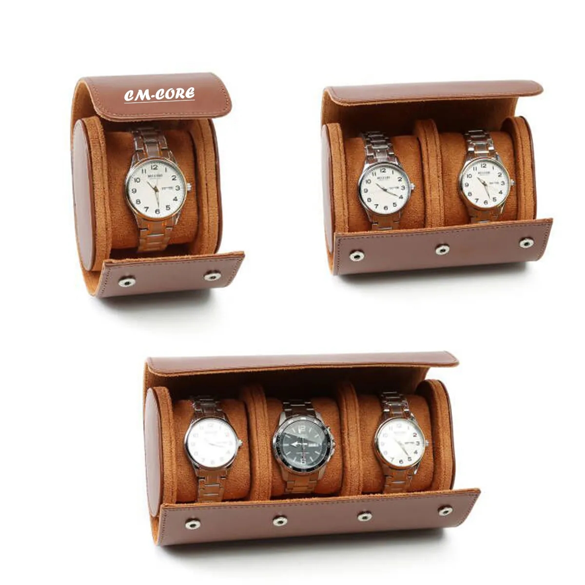 Travel Watch Case Roll Organizer 2