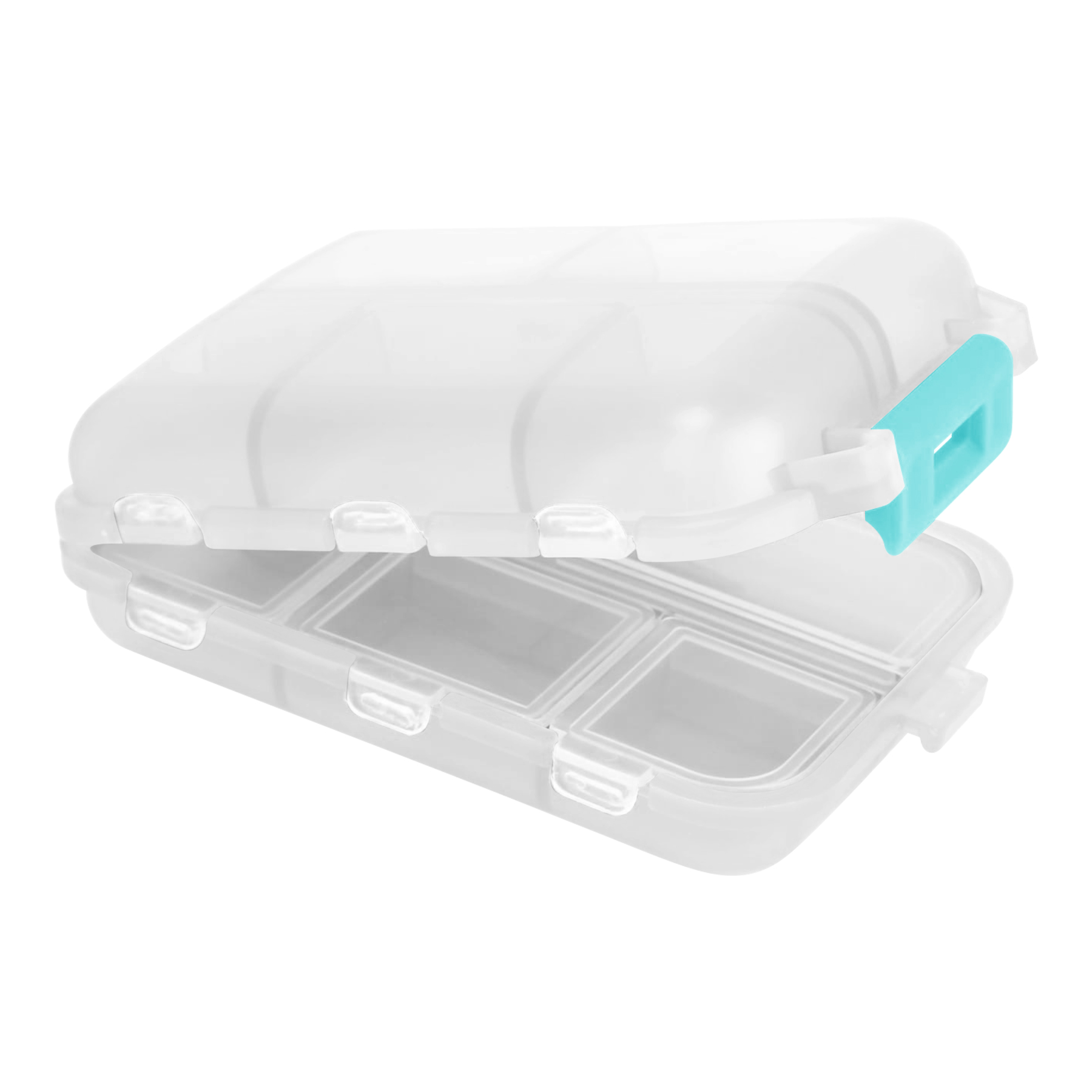 Double Layer Pill Storage Box 10