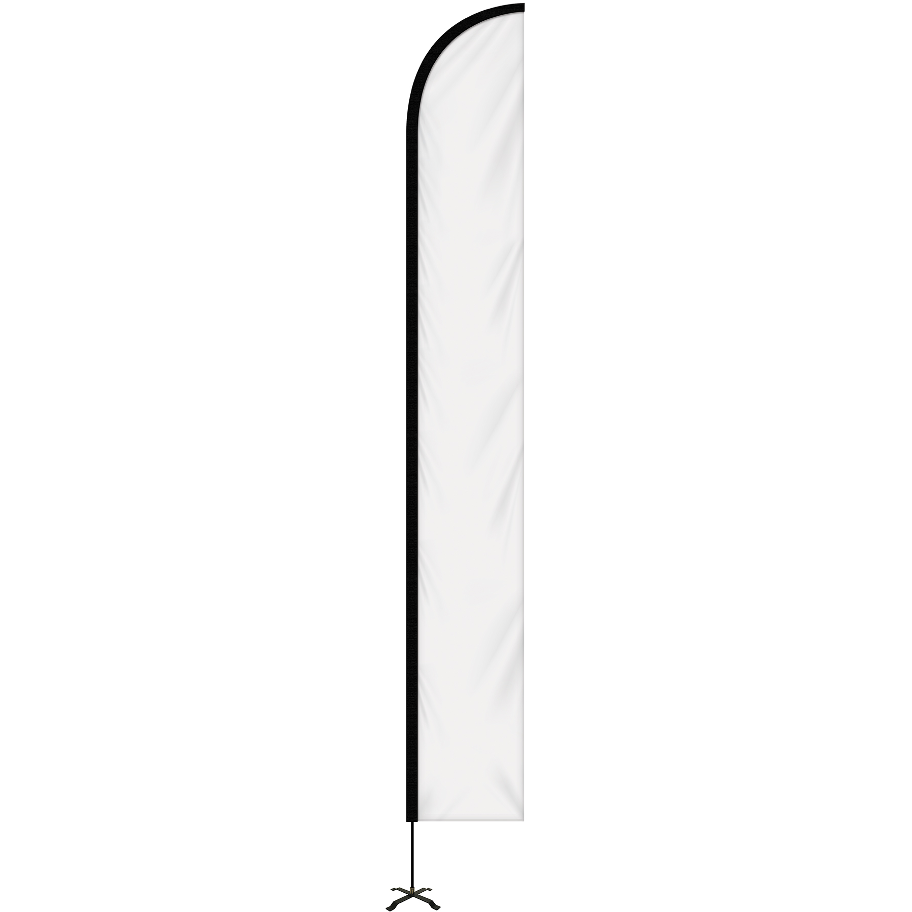 15' Portable Double Sided Half Drop Kit w/ Cross Base 5