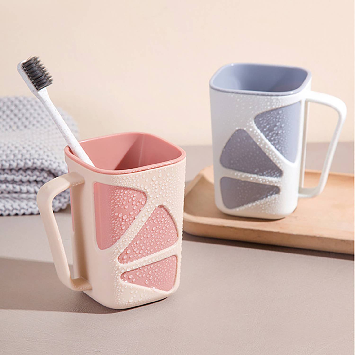 13Oz Minimalist Home Lemon Mouthwash Cup 5