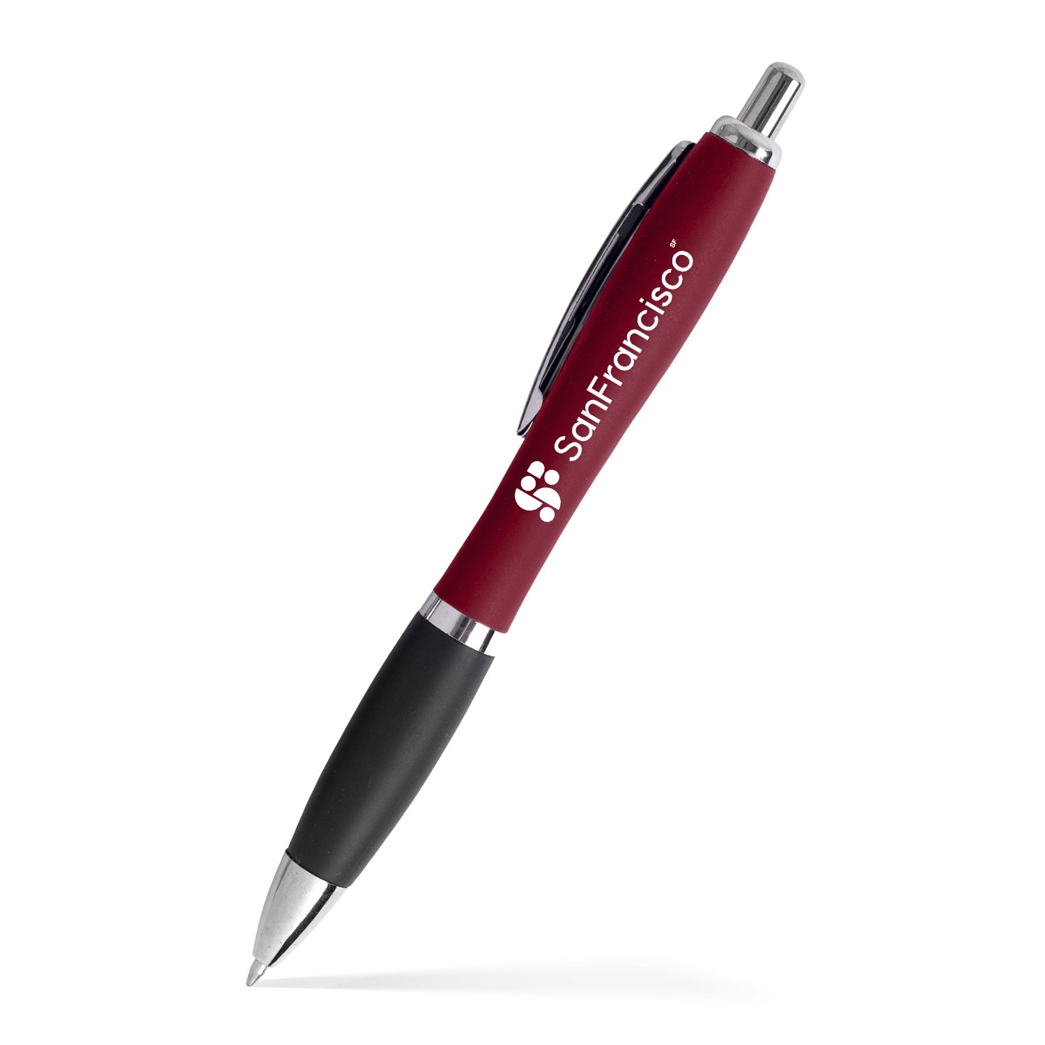 Basset Satin Soft Touch Click Pen