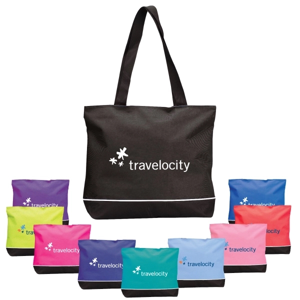 Elba Shoulder Tote, custom tote bag with logo imprint 2