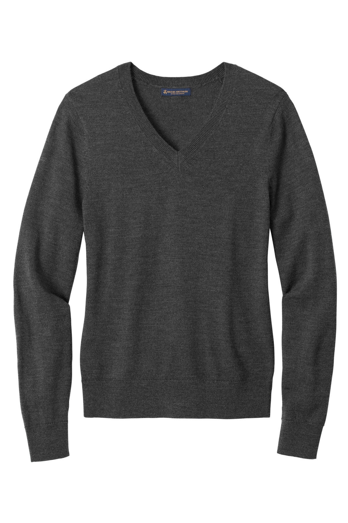 Brooks Brothers Women's Washable Merino V-Neck Sweater BB18411 11