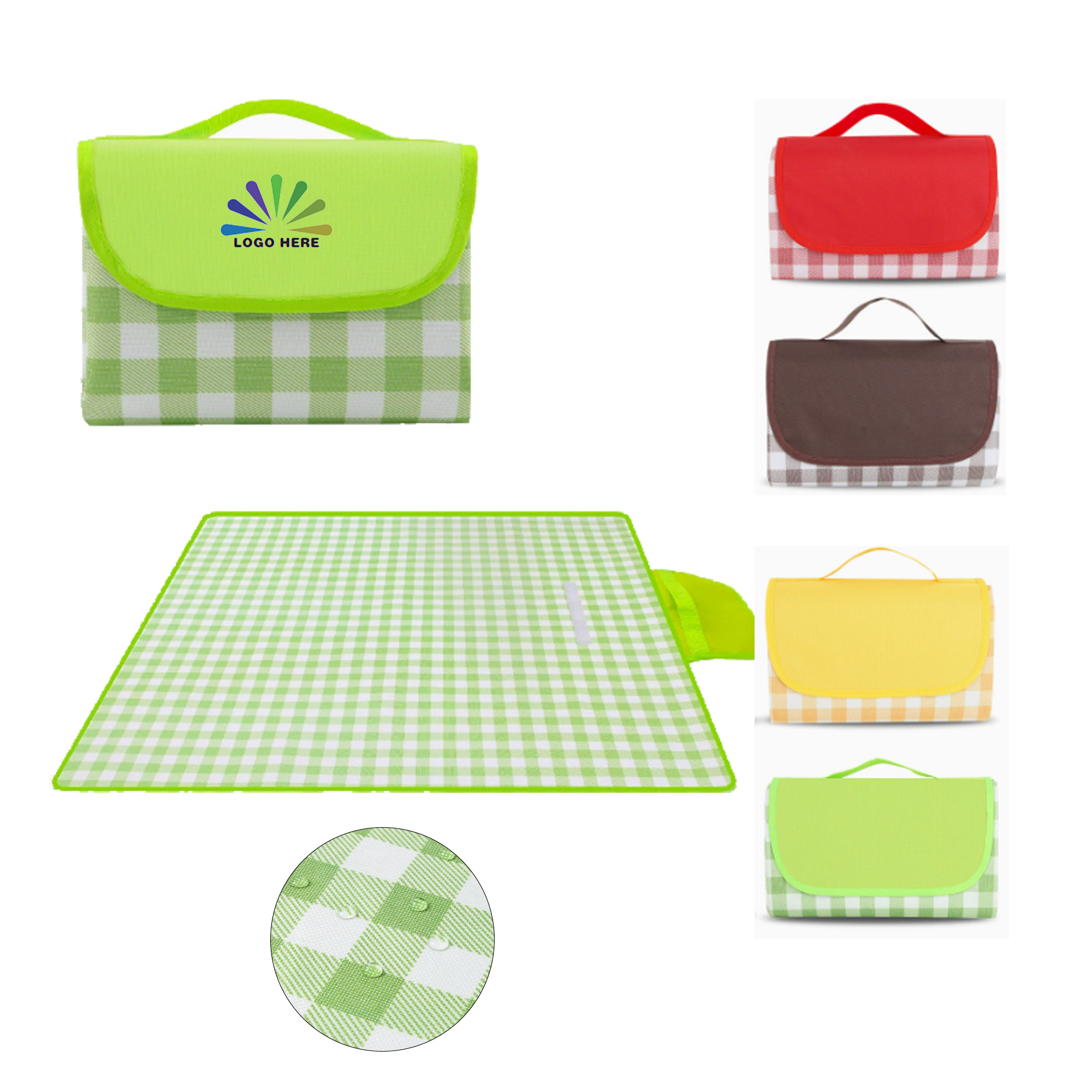 Portable Waterproof 600D Oxford Picnic Blanket 2