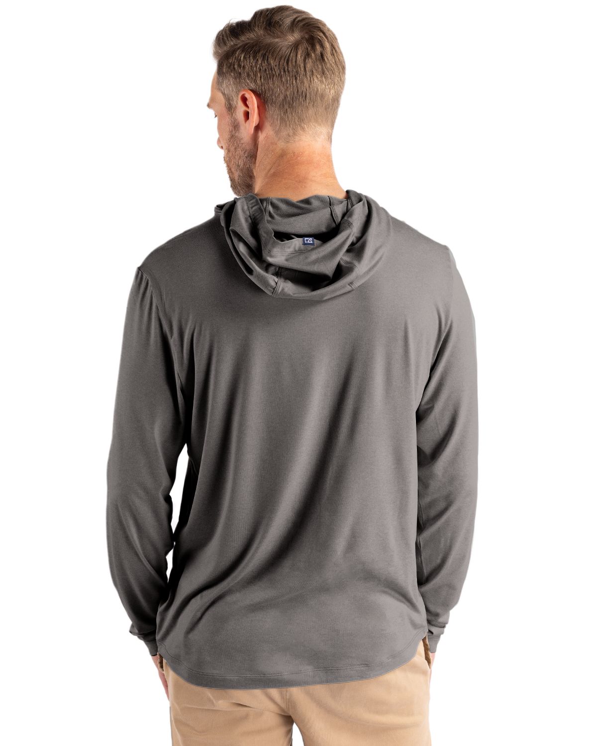 Cutter & Buck Coastline Recycled Double Peached Mens Hooded Pullover 63