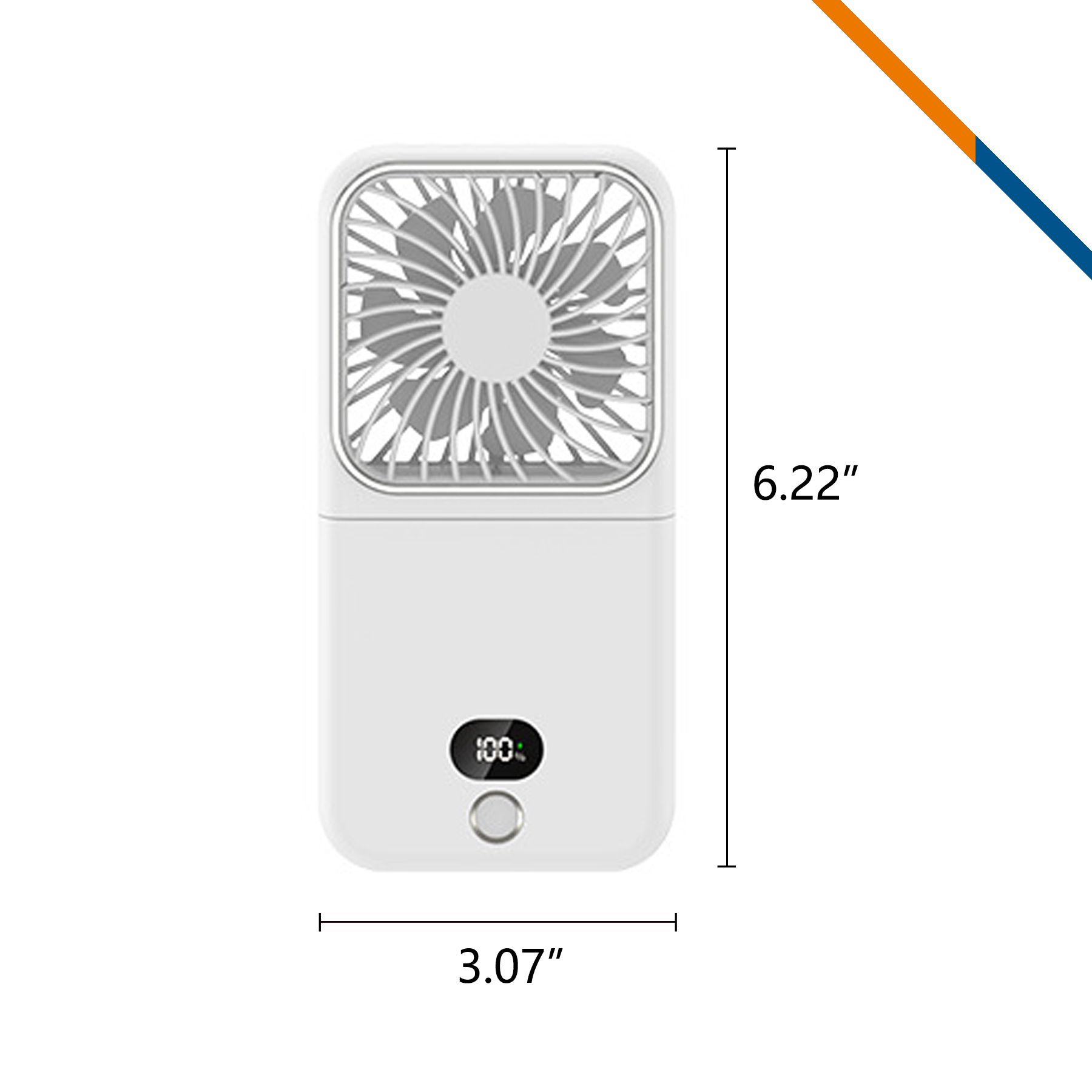 AirPalm 3in1 Foldable Mirror Handheld Fan 4