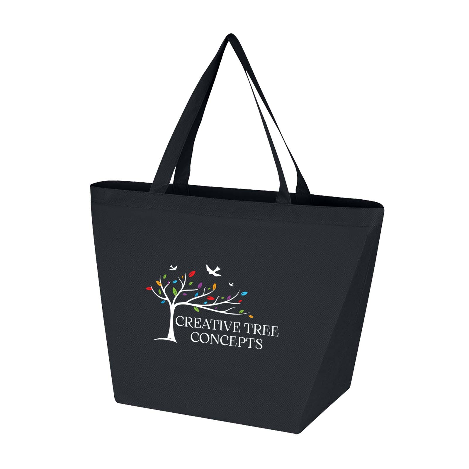 Full Color Non-woven Budget Shopper Tote 11