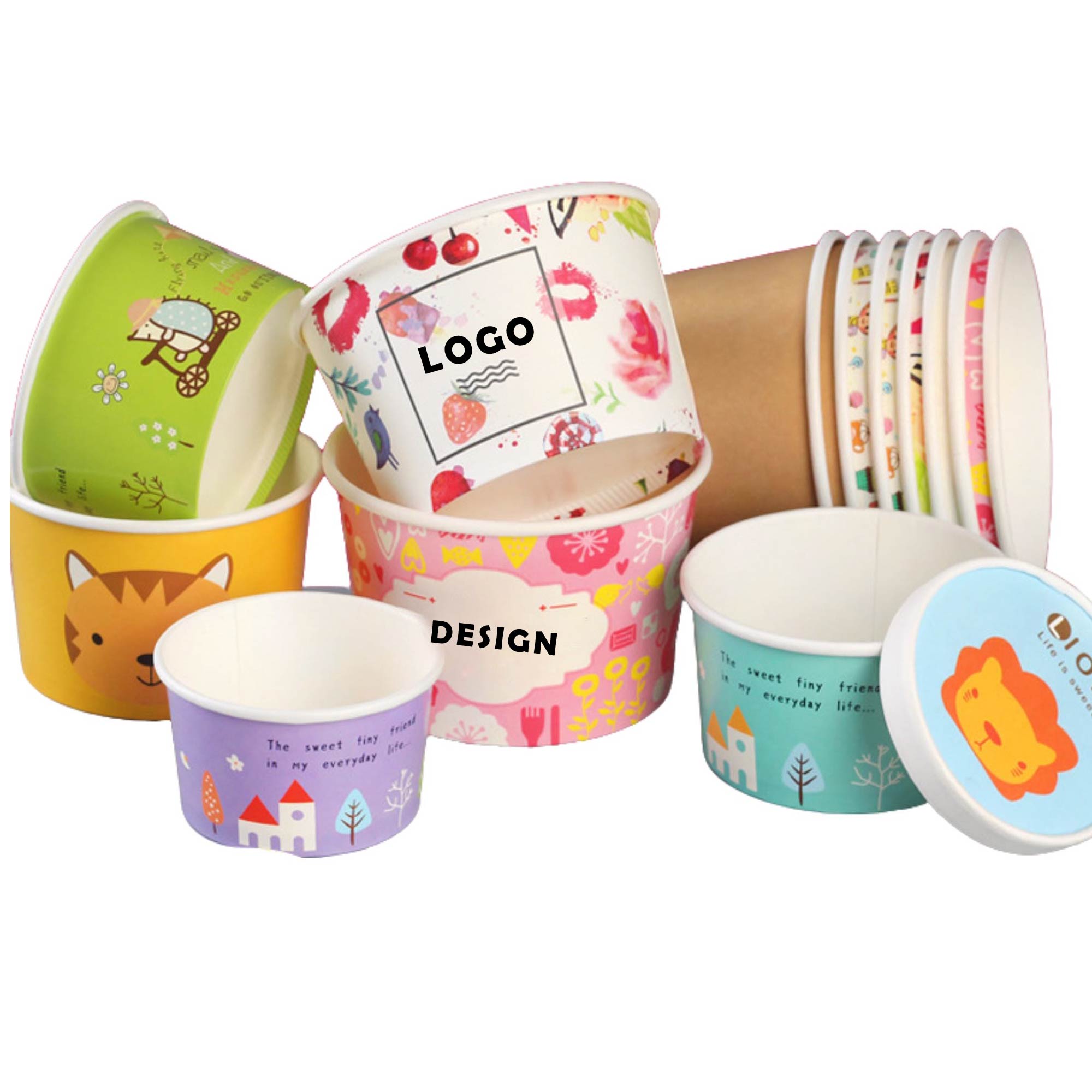MOQ 300 pcs Dessert Bowls 3
