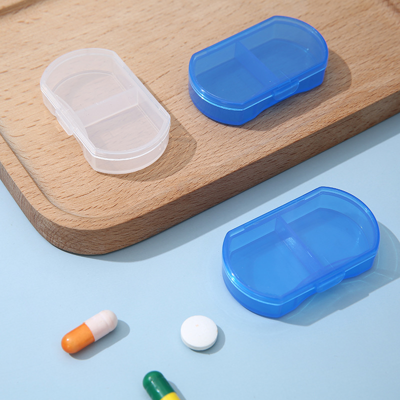 Portable Mini Clear Pill Box 5