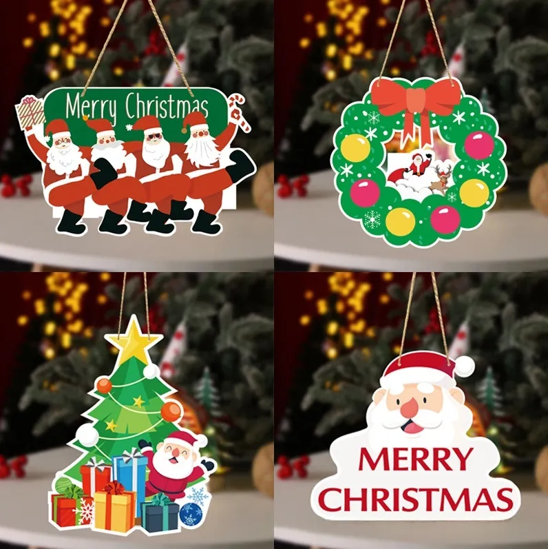 Custom Christmas Halloween Party Door Cover 3