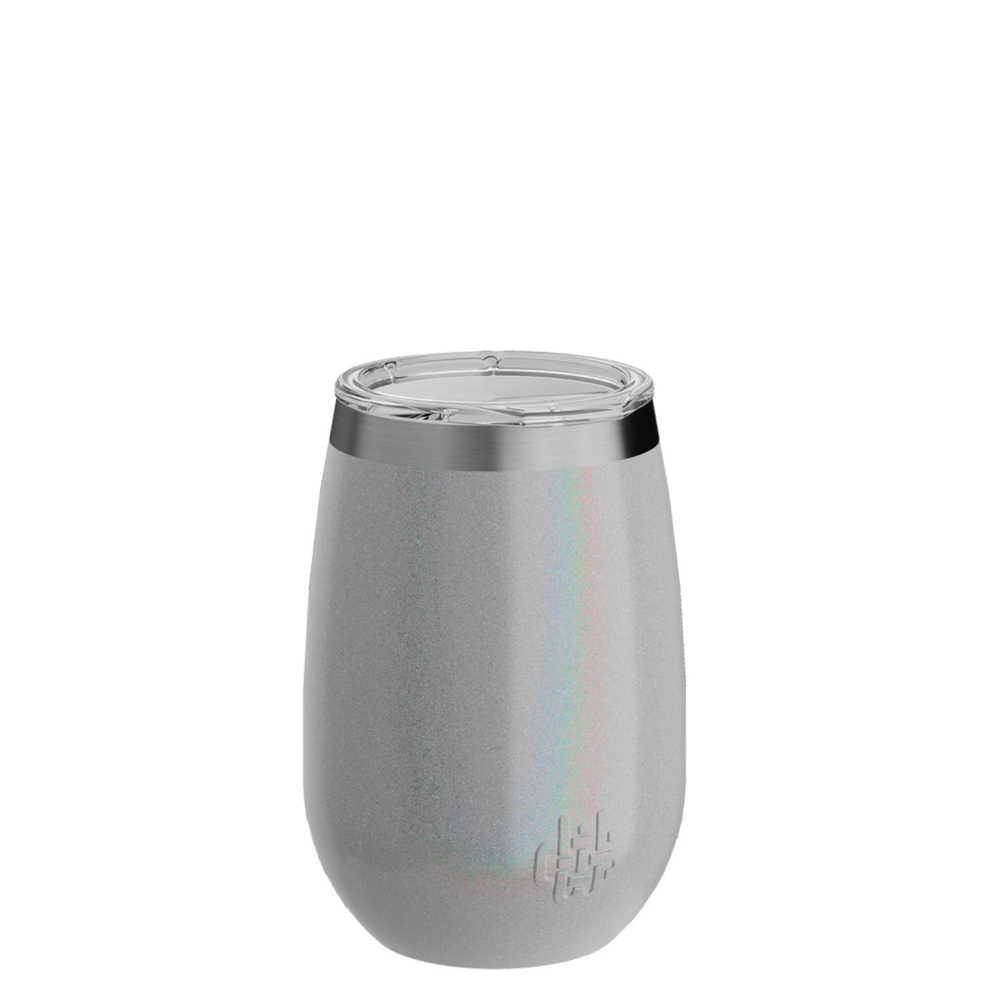 12 oz Wyld Gear® Stainless Steel Vacuum Insulated Wine Tumbler With lid
