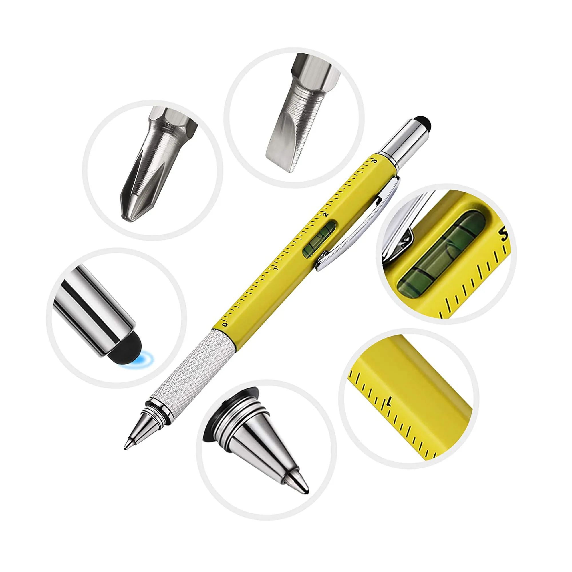 6-In-1 Stylus Tool Pen 7