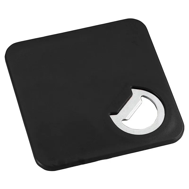 Square Coaster With Bottle Opener 2
