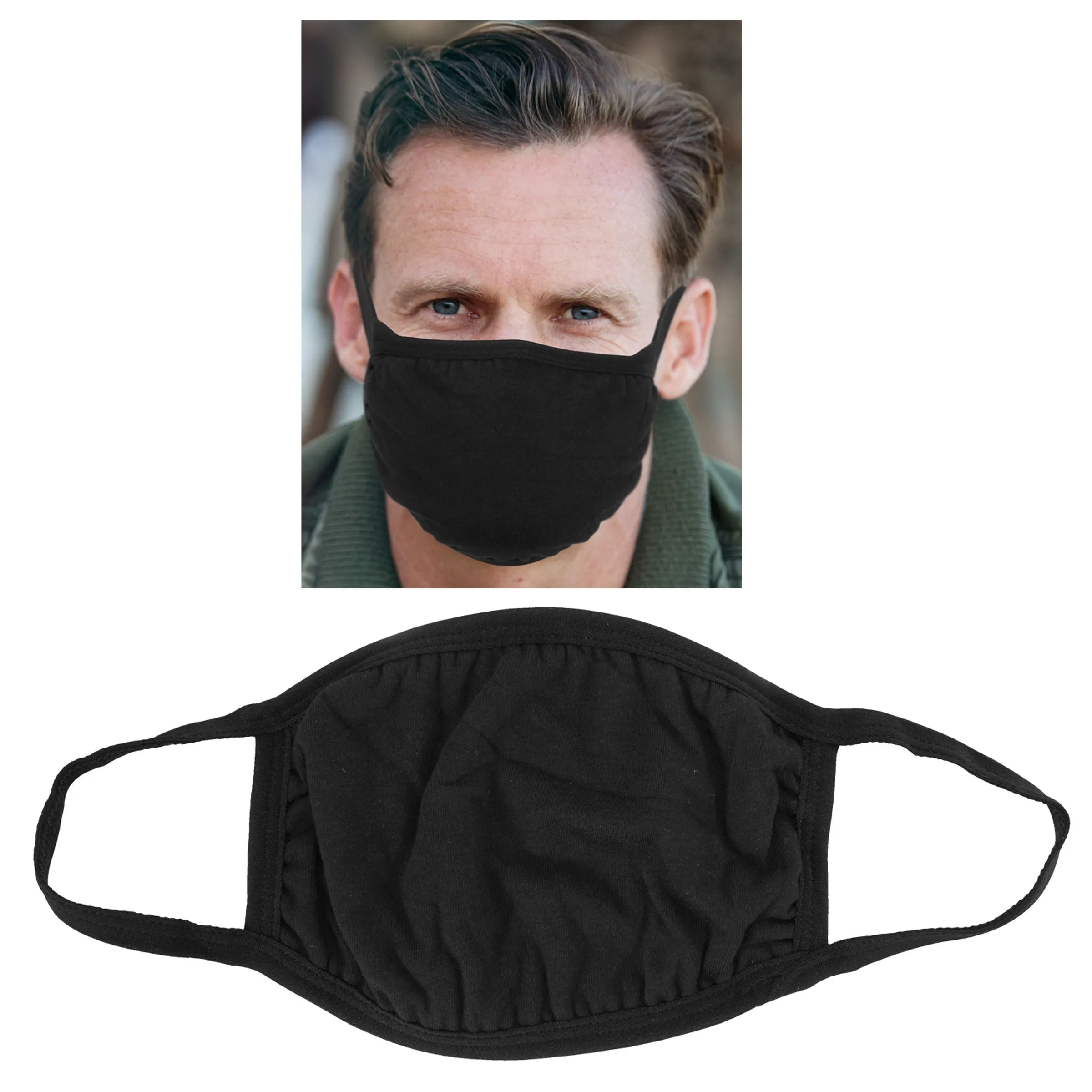 STITCHED FABRIC FACE MASK 3