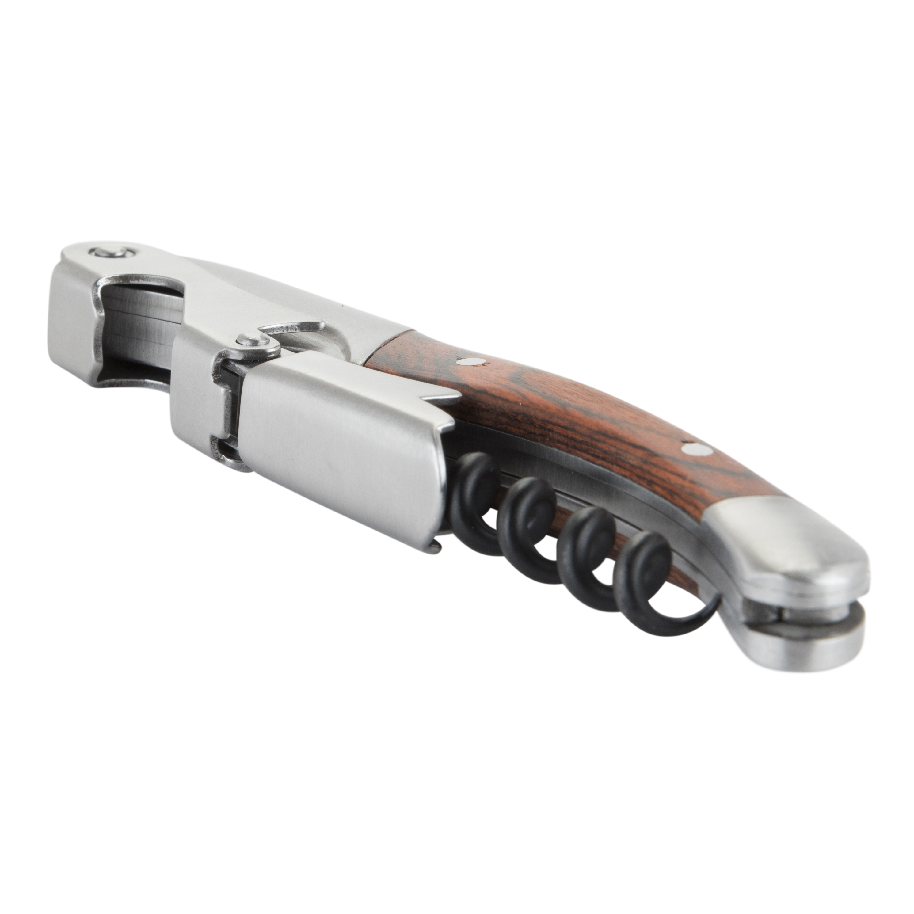 True® Spruce Double Hinged Corkscrew 9