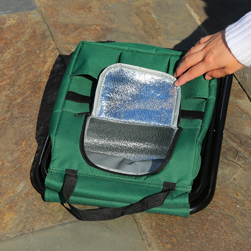 Outdoor Folding Insulated Cooler Chair 6