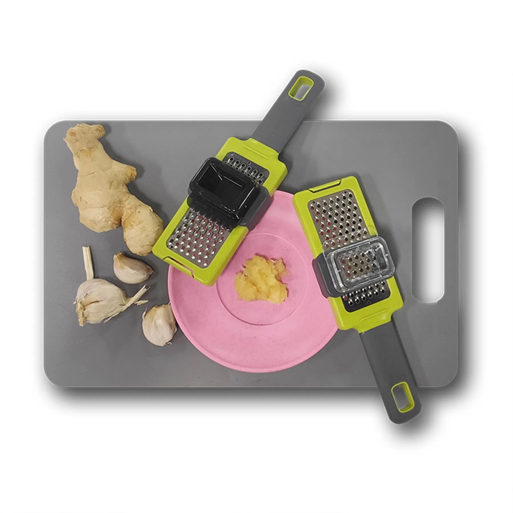 Polypropylene Manual Garlic Press Grinder 3