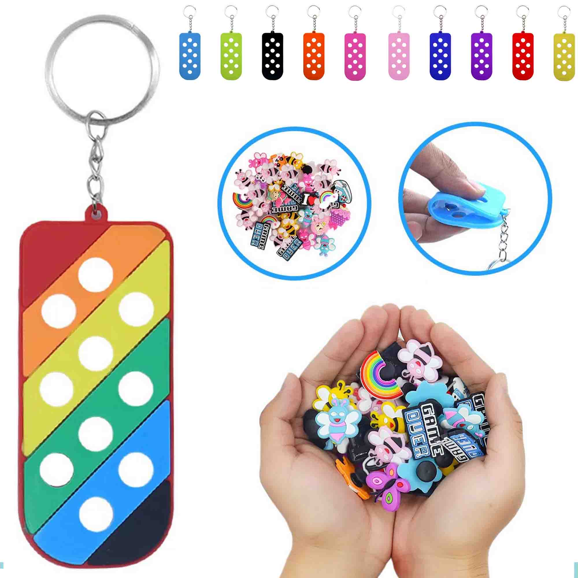 Clog Charm Keychain 1